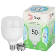 Лампа светодиодная GREEN LINE POWER T100-50W-840-E27/E40 GL 50Вт колокол 4000К яркий свет бел. E27/E40 Эра Б0067034