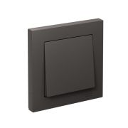 Выключатель 1-кл. AtlasDesign сх.1 10АХ в сборе базальт SE ATN001412