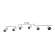 Светильник PCL-0606 6xGU10 IP20 230В WH настен./потолочн. декор. под лампу JazzWay 5066786