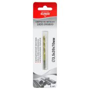 Сверло 3.5х70  HSS-G+TiN 1шт 1820.095800