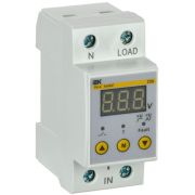 Реле напряжения РН-д 1ф 36мм 25А IEK IVR21-1-25